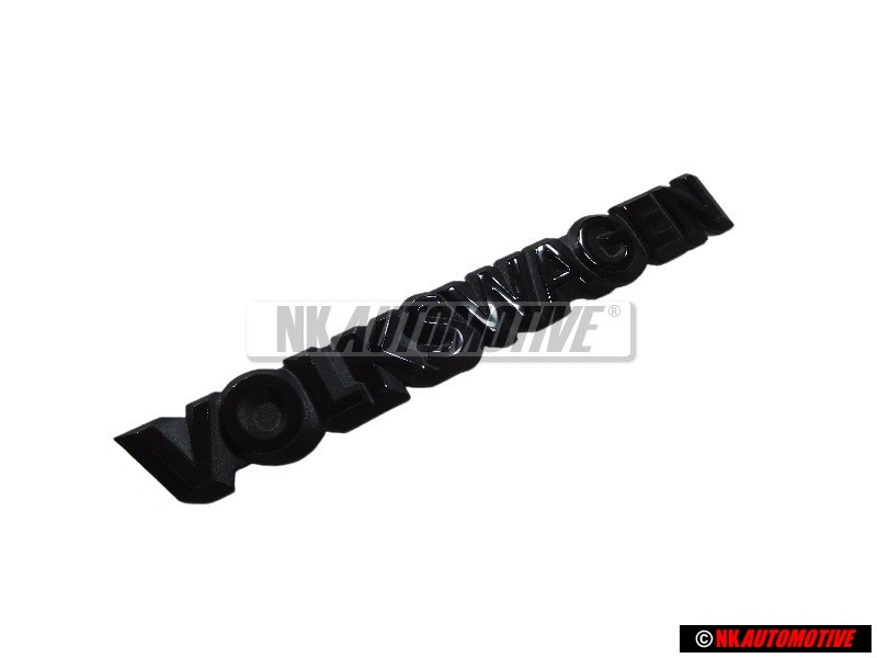 VW Original VOLKSWAGEN Hinten Schriftzug Emblem Logo Schwarz - 321853685C MY8