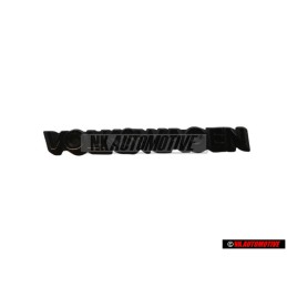 VW Original VOLKSWAGEN Hinten Schriftzug Emblem Logo Schwarz - 321853685C MY8