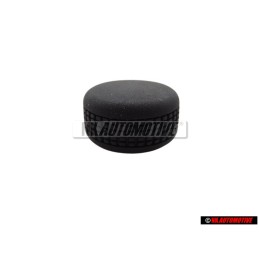 VW Original Knopf Satinschwarz - 357857520 01C