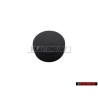 VW Original Knopf Satinschwarz - 357857520 01C