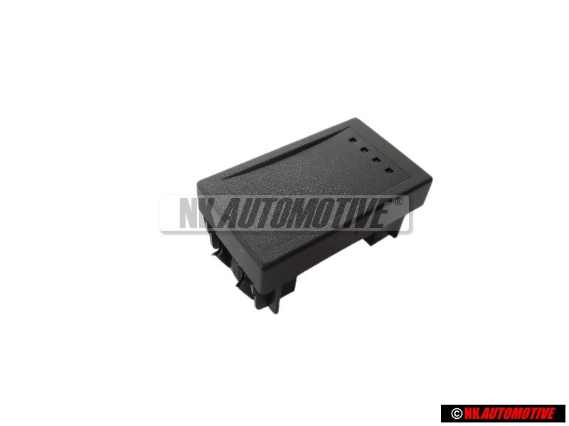 VW Original Blinddeckel Satinschwarz - 7D0858179 9B9