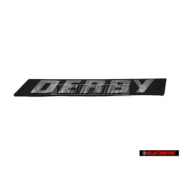 VW Original DERBY Hinten Schriftzug Emblem Logo - 865853745