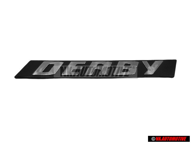 VW Original DERBY Hinten Schriftzug Emblem Logo - 865853745