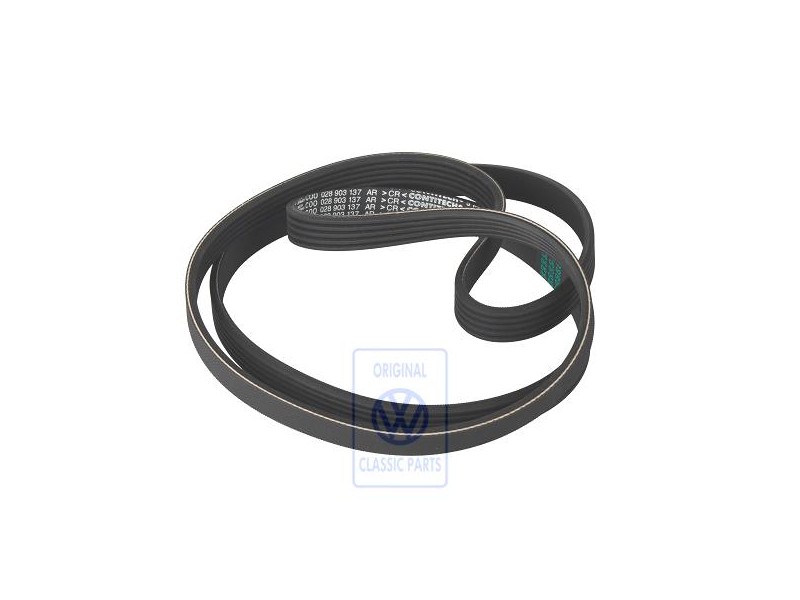 VW Original Keilrippenriemen - 028903137AS