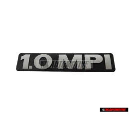 VW Original 1.0 MPI Schriftzug Emblem Logo für Motorabdeckung Chrom - 030103929A