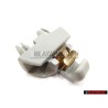 VW Original Halter Für Sonnenblende Perlgrau - 6R0857561 Y20