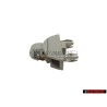 VW Original Halter Für Sonnenblende Perlgrau - 6R0857561 Y20