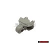 VW Original Halter Für Sonnenblende Perlgrau - 6R0857561 Y20