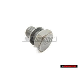 VW Original Ölablassschraube Mit Dichtring - N 90813201
