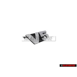 VW Original V5 Vorne Kühlergrill Emblem Schriftzug Chrom - 1J5853679 FDY