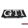 VW Original GTI Vorne Kühlergrill Emblem Schriftzug - 171853679