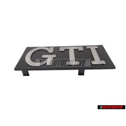 VW Original GTI Vorne Kühlergrill Emblem Schriftzug - 171853679