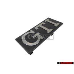 VW Original GTI Vorne Kühlergrill Emblem Schriftzug - 171853679
