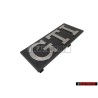 VW Original GTI Vorne Kühlergrill Emblem Schriftzug - 171853679