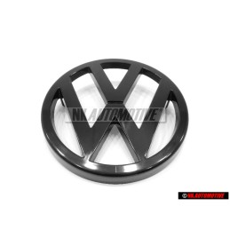 VW Original Vorne Kühlergrill Emblem Logo Zeichen Schwarz - 171853601