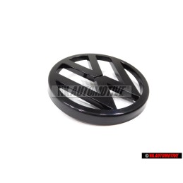 VW Original Vorne Kühlergrill Emblem Logo Zeichen Schwarz - 171853601