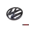 VW Original Vorne Kühlergrill Emblem Logo Zeichen Schwarz - 171853601