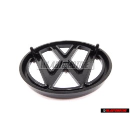 VW Original Vorne Kühlergrill Emblem Logo Zeichen Schwarz - 171853601