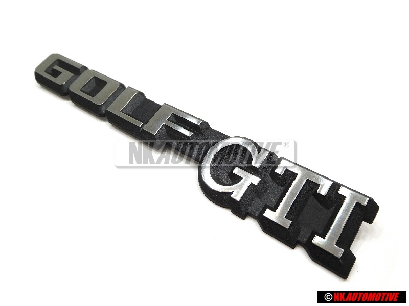 VW Original GOLF GTI Hinten Schriftzug Emblem Logo - 191853687C