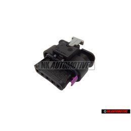 VW Original Flachkontaktgehäuse Mit Kontaktverriegelung - 4F0973705