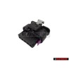 VW Original Flachkontaktgehäuse Mit Kontaktverriegelung - 4F0973705