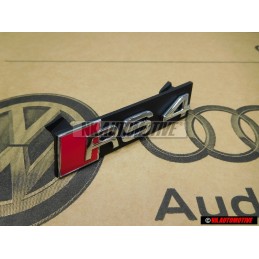 Audi Original RS4 Vorne Kühlergrill Emblem Schriftzug - 8E0853736E 2ZZ