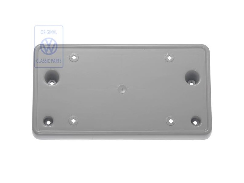VW Original Kennzeichenhalter Grundiert - 155807847C GRU