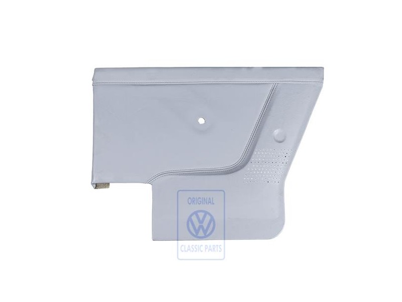 VW Original Seitenverkleidung (Leder) Taubengrau - 155867044Q 5VH