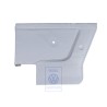 VW Original Seitenverkleidung (Leder) Taubengrau - 155867044Q 5VH