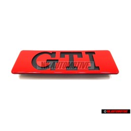 VW Original GTI Seite Schriftzug Emblem Logo Rot - 191853714