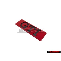 VW Original GTI Seite Schriftzug Emblem Logo Rot - 191853714