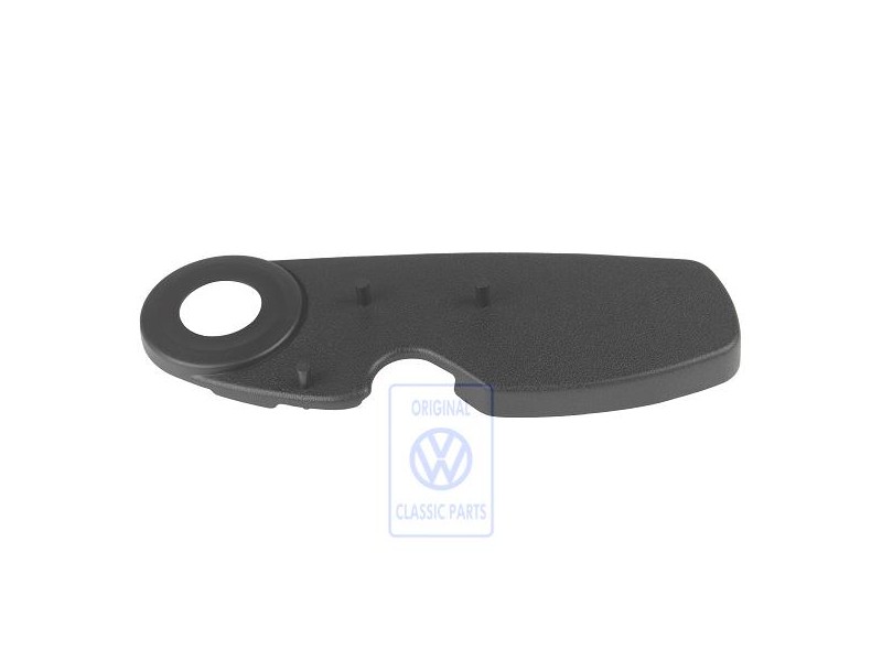 VW Original Verkleidung Mit Loch Satinschwarz - 191881480A 01C