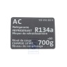 VW Original Kennschild Für Klimaanlage - 1C0010252K