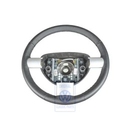 VW Original Lenkrad (Leder) Schwarz - 1C0419091CDE74