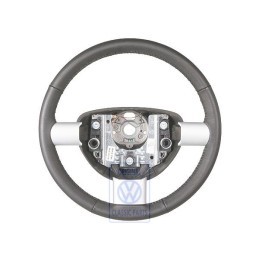 VW Original Lenkrad (Leder) Schwarz - 1C0419091DC6A6