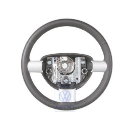 VW Original Lenkrad (Leder) Schwarz - 1C0419091DQE74