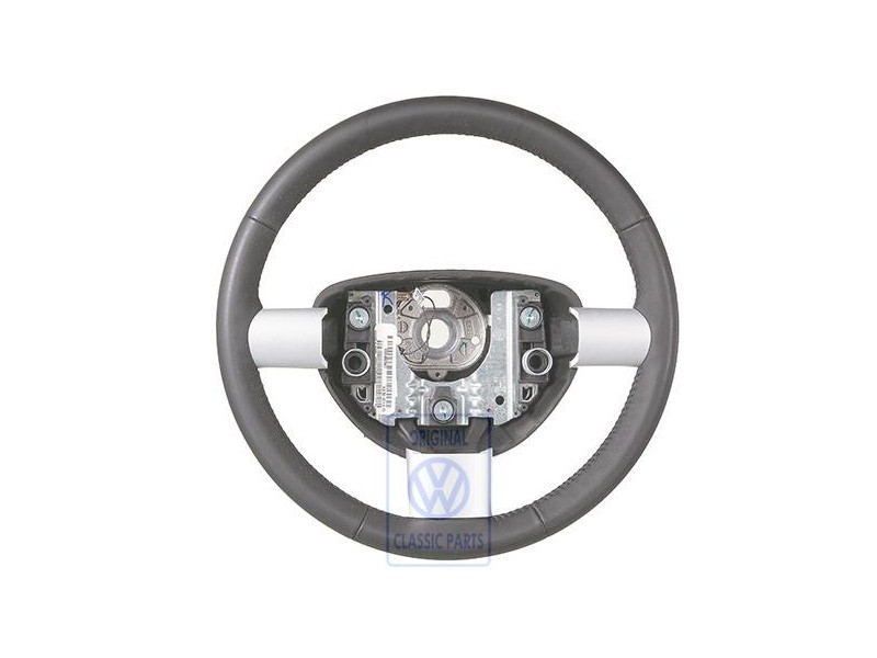 VW Original Lenkrad (Leder) Schwarz - 1C0419091DQE74
