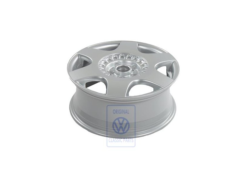 VW Original Aluminiumfelge Chromfarben-Metallic - 1C0601025D 091