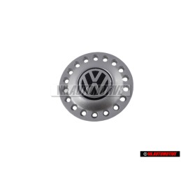 VW Original Radzierkappe Brillantchrom/Dolomitgrau - 1C0601149A GRB
