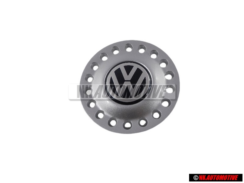 VW Original Radzierkappe Brillantchrom/Dolomitgrau - 1C0601149A GRB