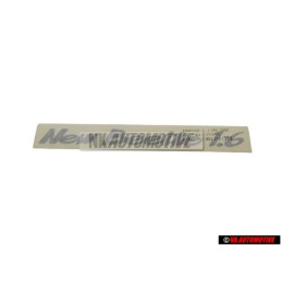 VW Original Schriftzug Silber - 1C0853313 3BU