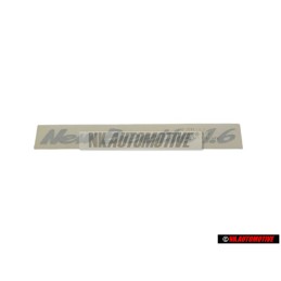 VW Original Schriftzug Silber - 1C0853313 4BV