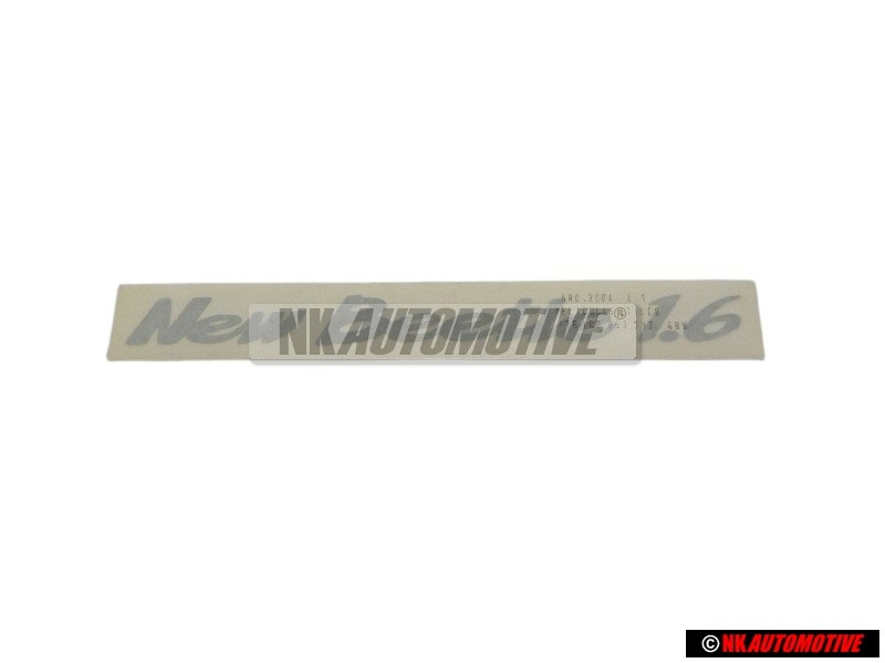 VW Original Schriftzug Silber - 1C0853313 4BV