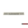 VW Original Schriftzug Silber - 1C0853313 4BV