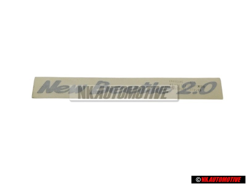 VW Original Schriftzug Silber - 1C0853313B 3BU