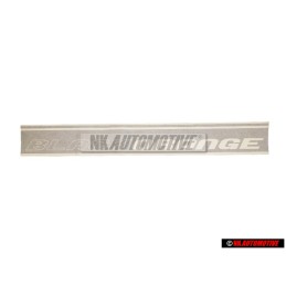 VW Original Folienschriftzug Schwarz - 1C0853316D NG4