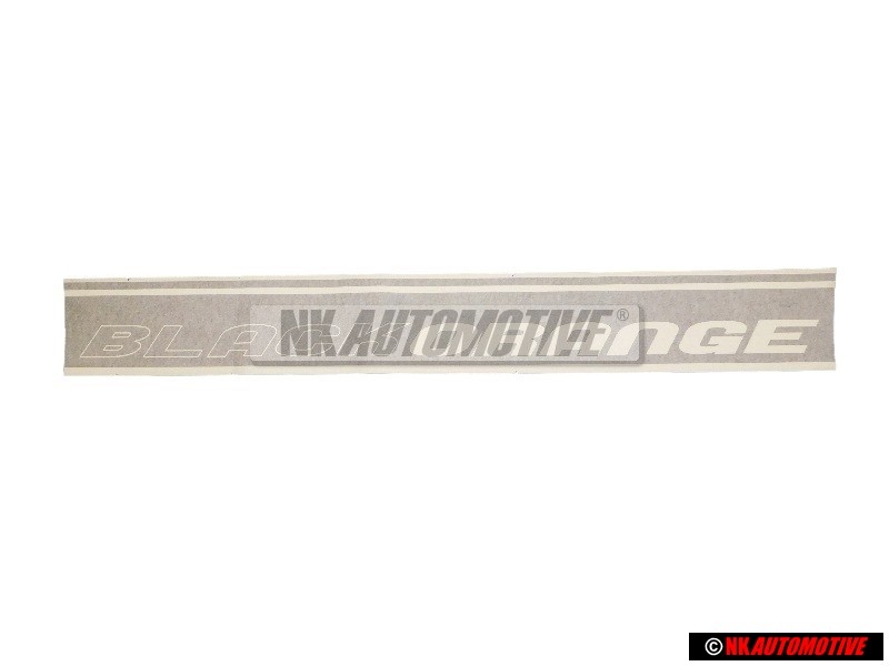 VW Original Folienschriftzug Schwarz - 1C0853316D NG4