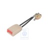 VW Original Gurtschloss Cream/Feuerrot - 1C0858675 FSN
