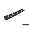 VW Original GTI Seite Schriftzug Emblem Logo Chrom - 1H6853714 GX2