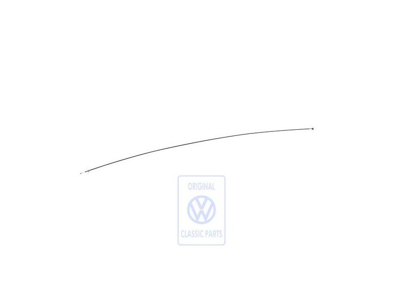 VW Original Klappenschlosszug - 1C2823531C